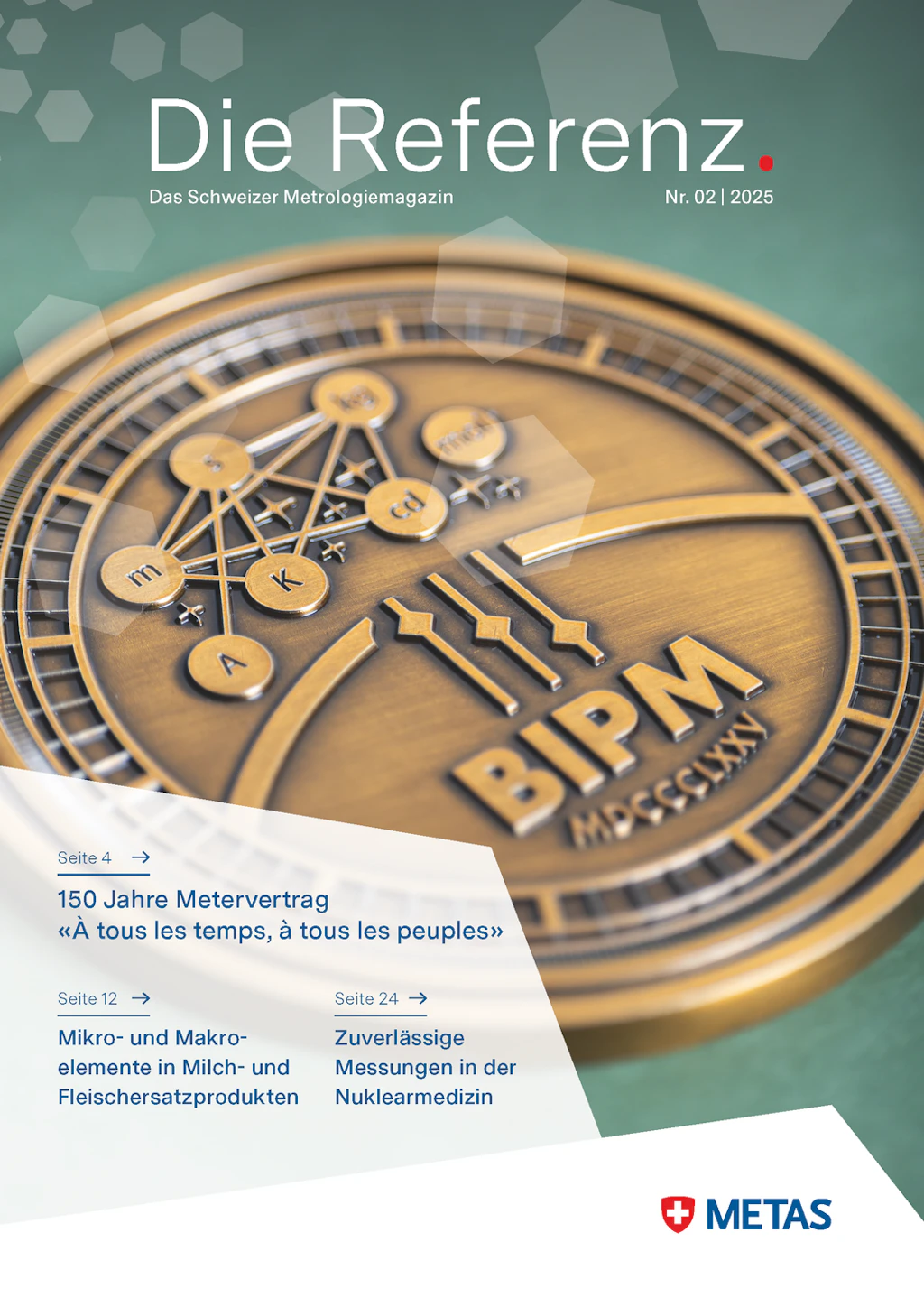 Die Referenz. 02|2025 Titelseite
